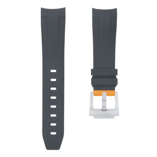 Rubber Strap For Omega Planet Ocean 600m cal.9900 45.5mm