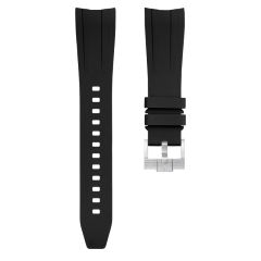 (Curve End)Rubber strap for Rolex Sky-dweller 42mm 326934.336934.336933.336938.336935