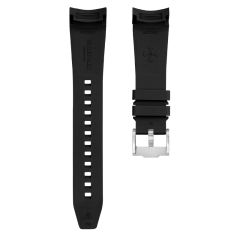 (Curve End)Rubber strap for Rolex Sky-dweller 42mm 326934.336934.336933.336938.336935