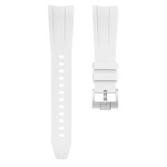 (Curve End)Rubber strap for Rolex Sky-dweller 42mm 326934.336934.336933.336938.336935