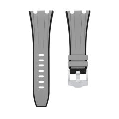 【Two Tone】Rubber Strap For Royal Oak Offshore 42mm Metal Bracelet Model