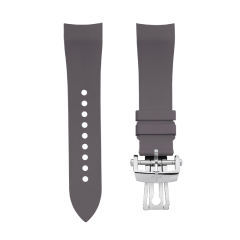 (Curved End) Rubber Strap For Fifty Fathoms ref.5054 43mm