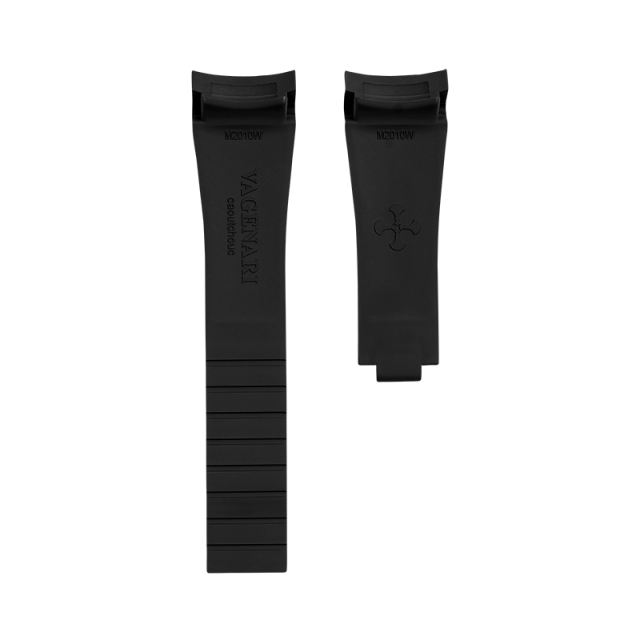 Rubber Strap For Rolex Daytona 116509 White Gold (Only Numberal Markers)