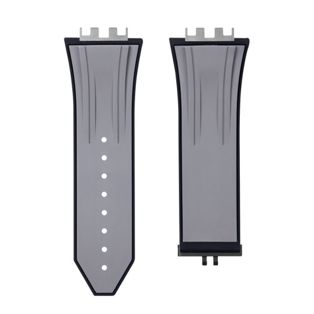 Rubber Strap For Hublot 614 SPIRIT OF Big Bang MECA-10 45mm