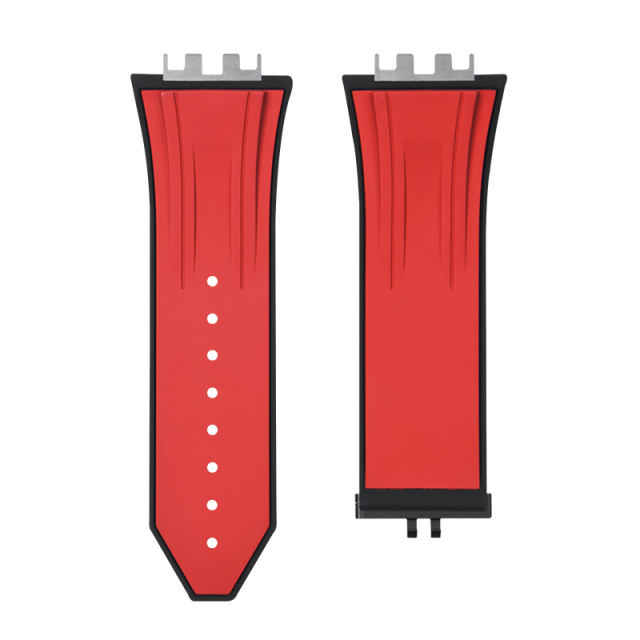Rubber Strap For Hublot 614 SPIRIT OF Big Bang MECA-10 45mm