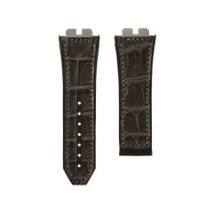 Alligator Rubber Strap For Bigbang Unico Chronograph 411. 414 45mm