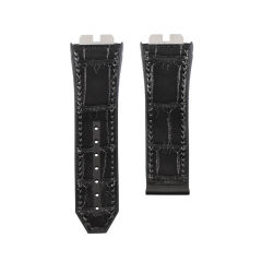 Alligator Rubber Strap For Bigbang Unico Chronograph 411. 414 45mm