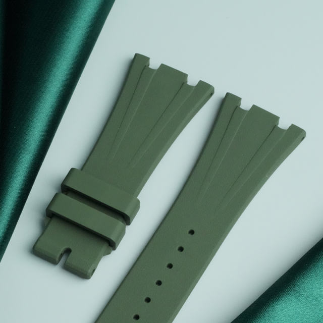 Rubber strap for AP Royal Oak 15305OR 39mm