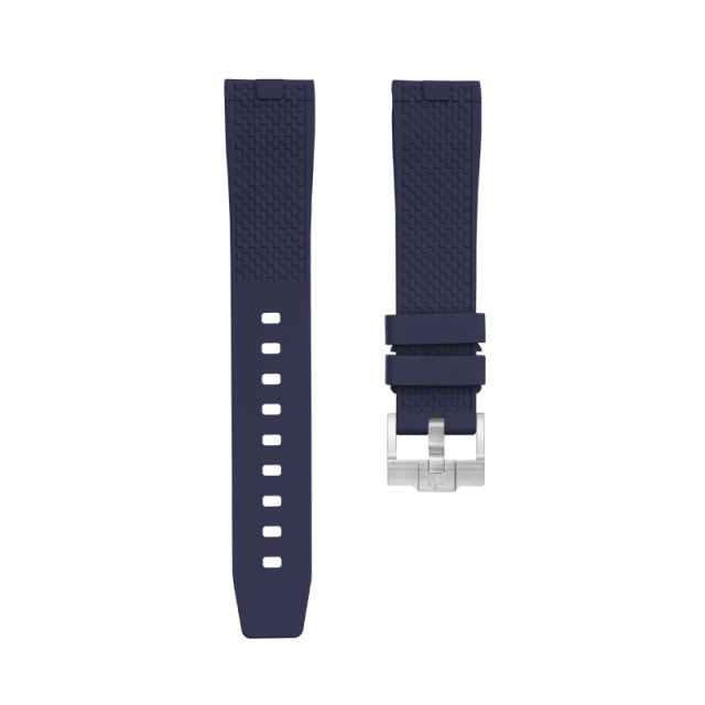 Rubber Strap For Breitling Superocean Automatic 36