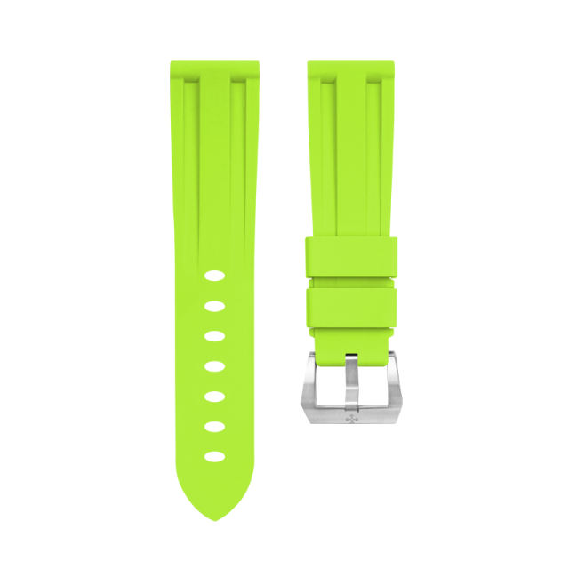 Rubber Strap For Panerai Luminor 40mm 42mm