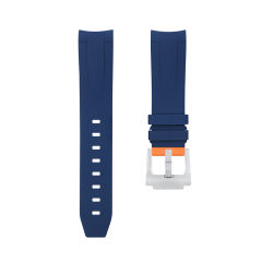Rubber Strap For Planet Ocean 600m 43.5mm Cal.8900 Movement