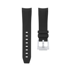 Rubber Strap For Planet Ocean 600m Chronograph 45.5mm Cal.9300 Movement