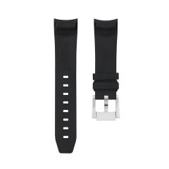 Rubber Strap For Planet Ocean 600m Chronograph 45.5mm Cal.9300 Movement