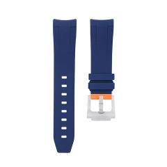 Rubber Strap For Planet Ocean 600m Chronograph 45.5mm Cal.9300 Movement
