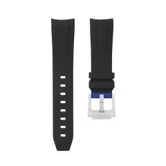 Rubber Strap For Planet Ocean 600m Chronograph 45.5mm Cal.9300 Movement