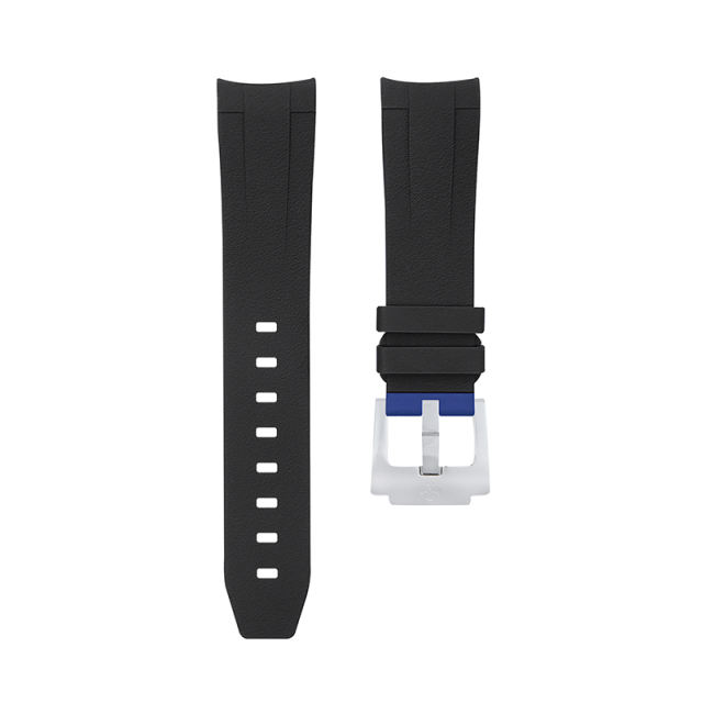 Rubber Strap For Planet Ocean 600m Chronograph 45.5mm Cal.9300 Movement