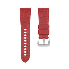 The Imitate alligator patterns Rubber Strap For Panerai Luminor 47mm