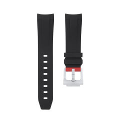 Rubber Strap For Planet Ocean 600m Chronograph 45.5mm Cal.9300 Movement