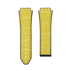 Alligator/ Rubber strap for Hublot Classic Fusion Chronograph TItanium 42/45mm