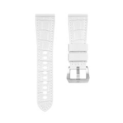 The Imitate alligator patterns Rubber Strap For Panerai Luminor 47mm