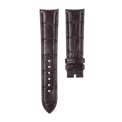 Alligator strap for JAEGER LECOULTRE MASTER ULTRA THIN 39MM Hand made