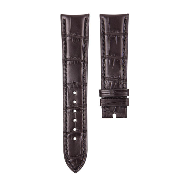Alligator strap for JAEGER LECOULTRE MASTER ULTRA THIN 39MM Hand made