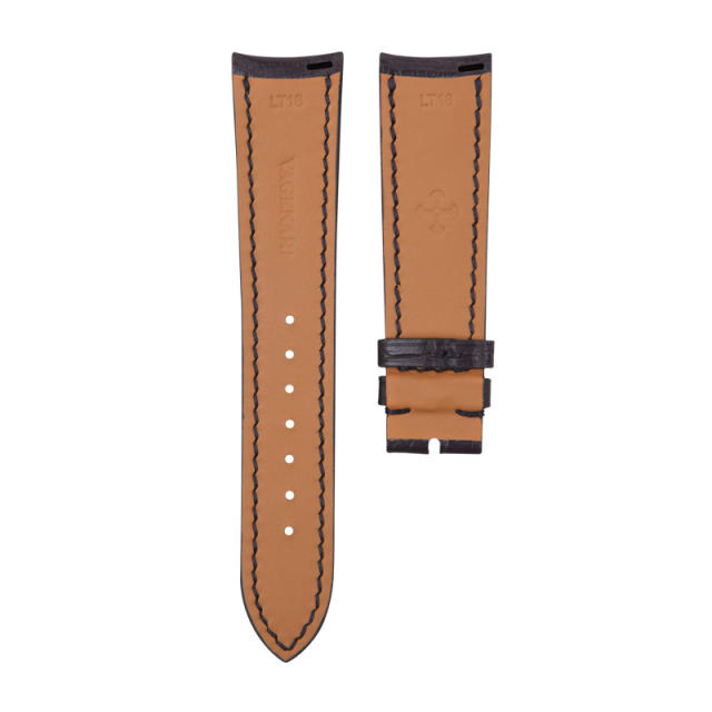 Alligator strap for JAEGER LECOULTRE MASTER ULTRA THIN 39MM Hand made