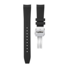 Rubber strap for IWC Portugieser Chronograph 40.9mm IW371446.IW371445.IW371447