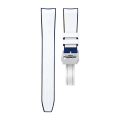 Rubber strap for IWC Portugieser Chronograph 40.9mm IW371446.IW371445.IW371447