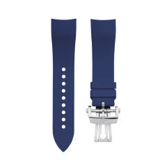 (Curved End) Rubber Strap For Blancpain Fifty Fathoms 5200 43mm