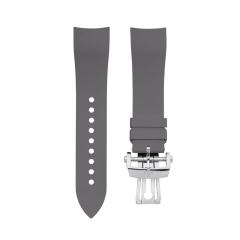 (Curved End) Rubber Strap For Blancpain Fifty Fathoms 5200 43mm