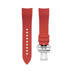 (Curved End) Rubber Strap For Blancpain Fifty Fathoms 5200 43mm