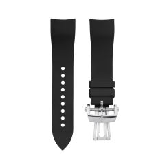 (Curved End) Rubber Strap For Blancpain Fifty Fathoms 5200 43mm