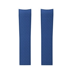 Rubber Strap For Longines HydroConquest 41/43mm Two Tone Without Buckle