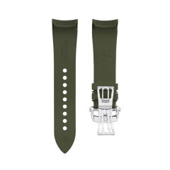 (Curved End) Rubber Strap For Blancpain Fifty Fathoms 5200 43mm