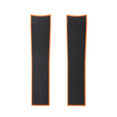 Rubber Strap For Longines HydroConquest 41/43mm Two Tone Without Buckle