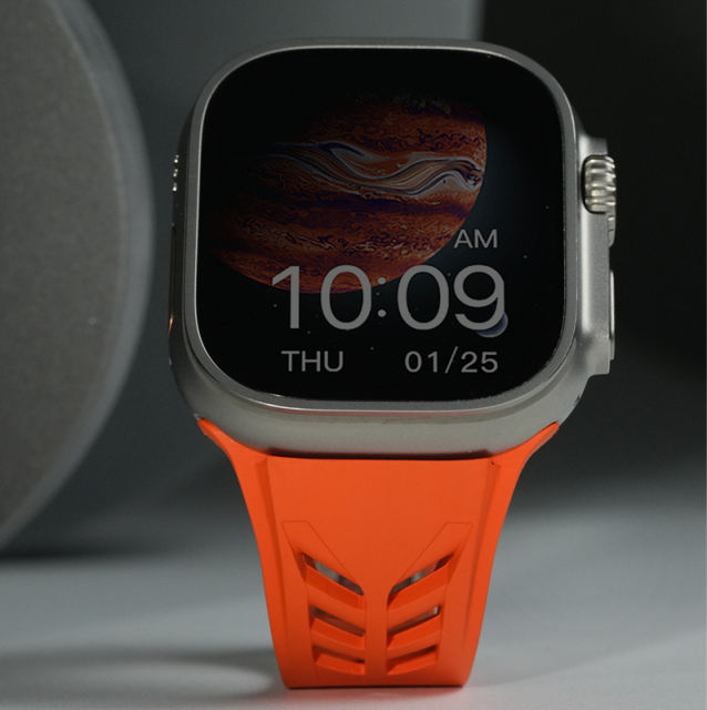 Rubber Strap Shark For Apple Watch 44/45/49mm