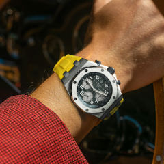 Rubber strap for AP Royal Oak Offshore 42mm Interchangeable strap