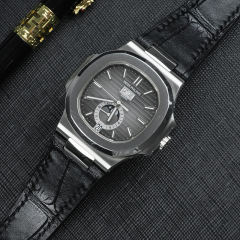 Alligator strap for Patek Philippe Nautilus 5711R, 5712R, 5726A, 5980R