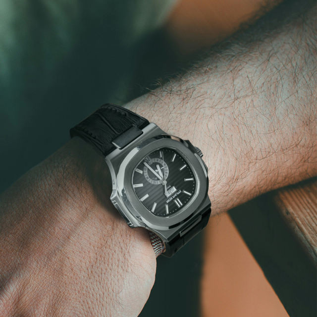 Alligator strap for Patek Philippe Nautilus 5711R, 5712R, 5726A, 5980R