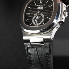 Alligator strap for Patek Philippe Nautilus 5711R, 5712R, 5726A, 5980R