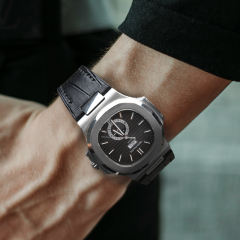 Alligator strap for Patek Philippe Nautilus 5711R, 5712R, 5726A, 5980R