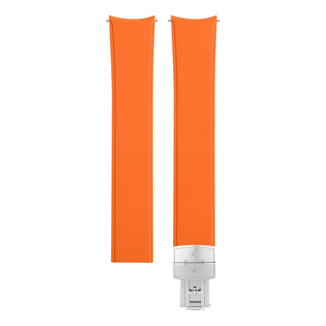 【Curvy Quick release Spring Bar】Universal Rubber Strap For All Watches 18 19 20 21 22 23mm