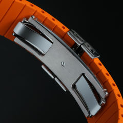 【Curvy Quick release Spring Bar】Universal Rubber Strap For All Watches 18 19 20 21 22 23mm