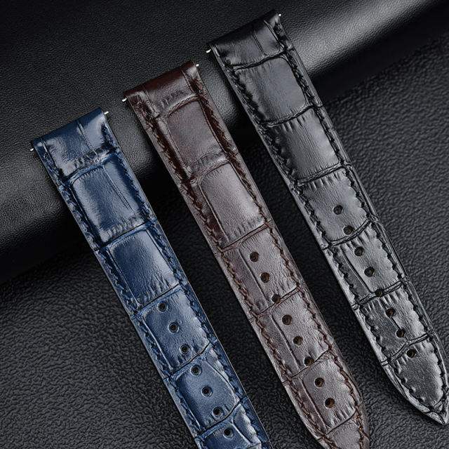 Universal Italy Leather strap for all watches 18.19.20.21.22.23mm