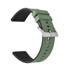 Universal Two Tone Rubber Strap For Fifty Fathoms ref.5000/5015/5200 43/45mm