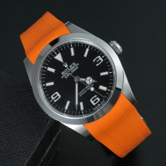 Rubber strap for Rolex Explorer 40mm 224270
