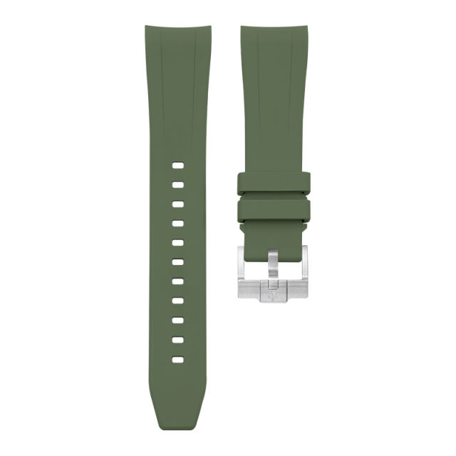 Rubber strap for Rolex Explorer 40mm 224270 Tang Buckle