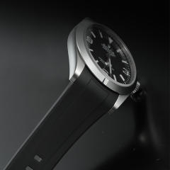 Rubber strap for Rolex Explorer 40mm 224270 Tang Buckle