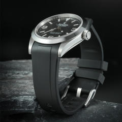Rubber strap for Rolex Explorer 40mm 224270 Tang Buckle